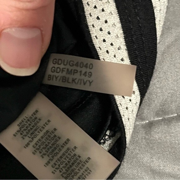 Guess Black & Ivory Striped Micro Mesh Sleeveless Dress Size 4 - Picture 6 of 8